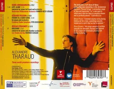 Alexandre Tharaud - Abrahamsen, Pesson, Strasnoy: Piano Concertos (2020)