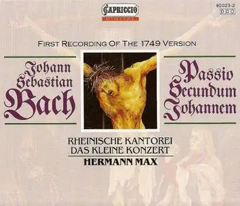 J.S.Bach - Johannes Passion BWV 245 - Hermann Max