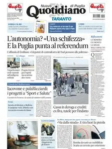 Quotidiano di Puglia Taranto - 25 Gennaio 2024