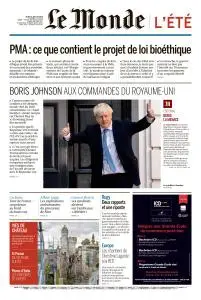 Le Monde du Jeudi 25 Juillet 2019