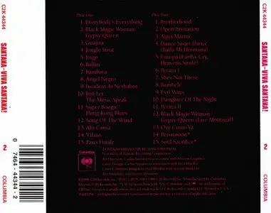 Santana - Lotus (1974) [3CD] {2006 Columbia Japan Mini LP} + Viva Santana! (1988) [2CD] {Columbia} [combined repost]