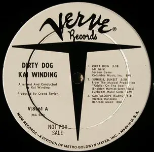 Kai Winding - Dirty Dog (1966) 24-bit/96kHz Vinyl Rip [original mono Verve LP]