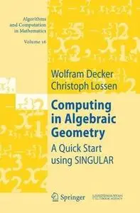 Computing in Algebraic Geometry: A Quick Start using SINGULAR (Algorithms and Computation in Mathematics Vol. 16)