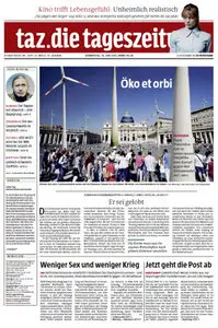 Tageszeitung TAZ vom 18 Juni 2015