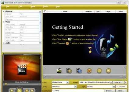 3herosoft 3GP Video Converter 3.2.2.0615