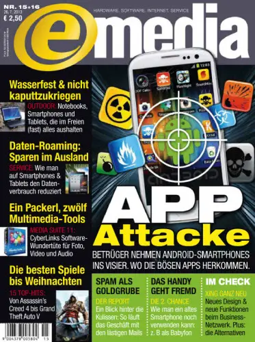 E-Media Magazin No 15 16 vom 26 Juli 2013