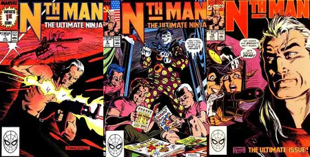 Nth Man the Ultimate Ninja #1-16 (1989-1990) Complete