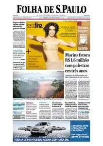 Folha de São Paulo - 31 de agosto de 2014 - Domingo