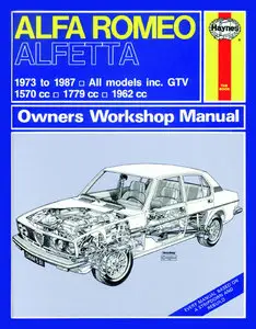 Haynes Owners Workshop Manual for Alfa Romeo Alfetta (73 - 87) up to E (Classic Reprint)