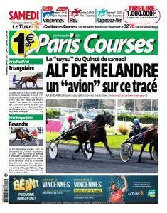 Paris Courses du Vendredi 3 Février 2017