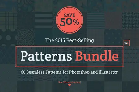 CreativeMarket - 2015 Best-Selling Patterns Bundle