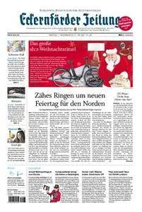Eckernförder Zeitung - 01. Dezember 2017