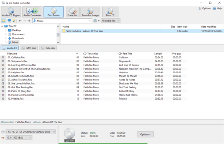 EZ CD Audio Converter 3.1.5 (x86) Multilingual Portable