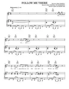 Follow me there - Third Day (Piano-Vocal-Guitar)