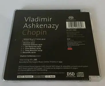 Vladimir Ashkenazy - Chopin (2003) [SACD] PS3 ISO