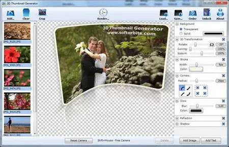 SoftOrbits 3D Thumbnail Generator 1.0 Portable