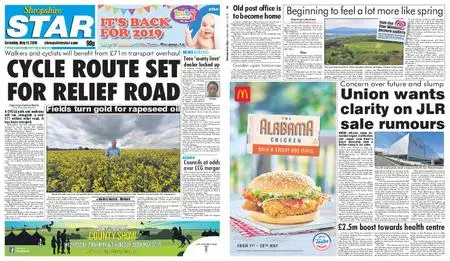 Shropshire Star Shrewsbury Edition – May 11, 2019