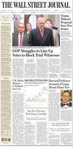 The Wall Street Journal – 29 January 2020