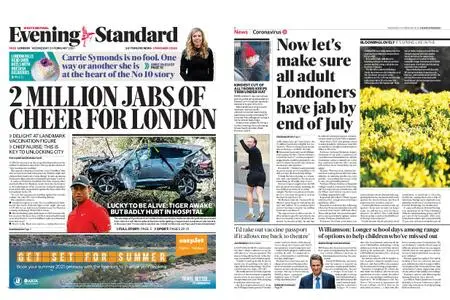 London Evening Standard – February 24, 2021