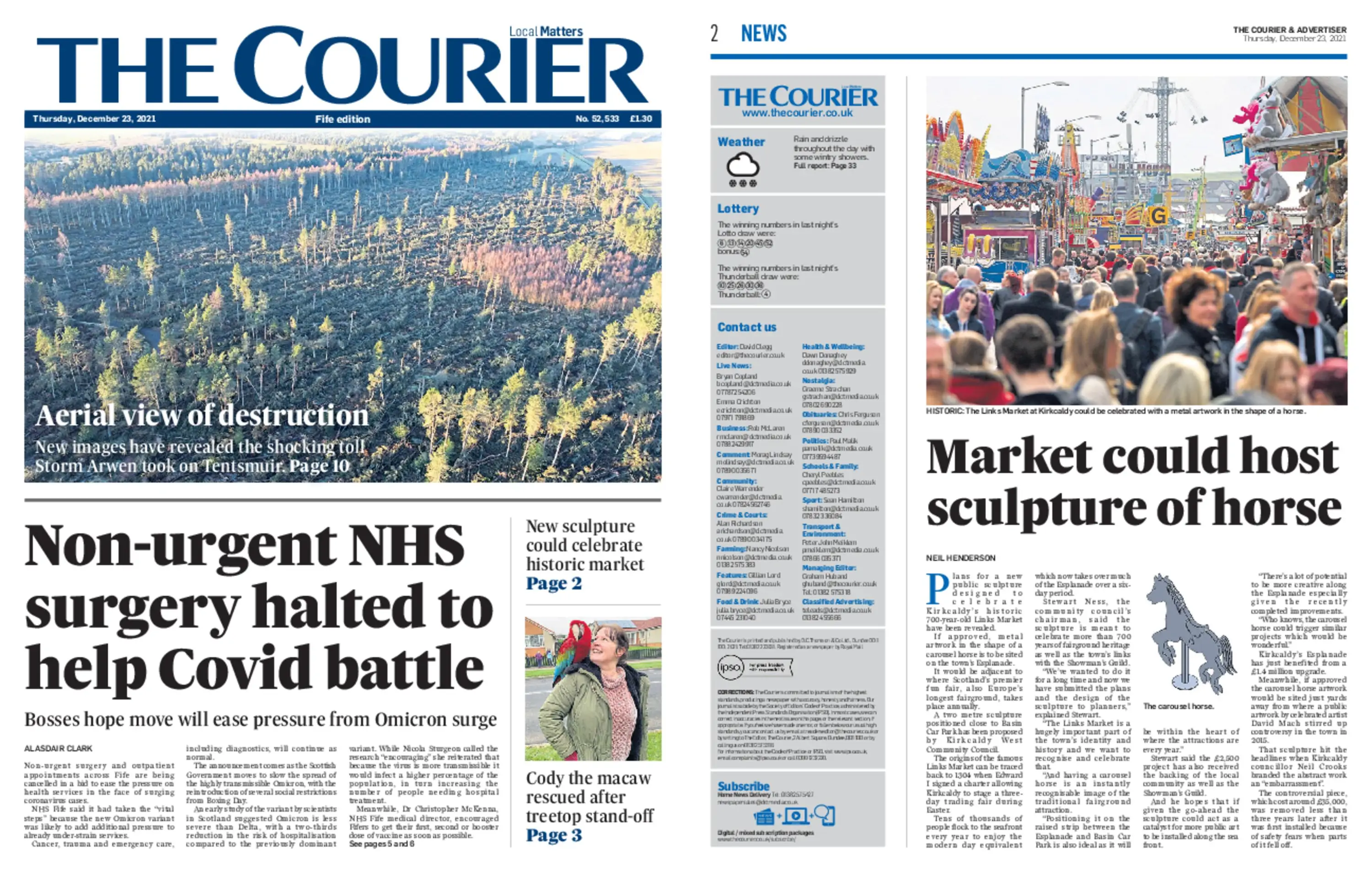 The Courier Fife December 23, 2021 / AvaxHome