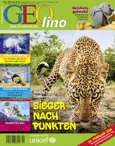 Geolino Das Erlebnismagazin Februar No 02 2016