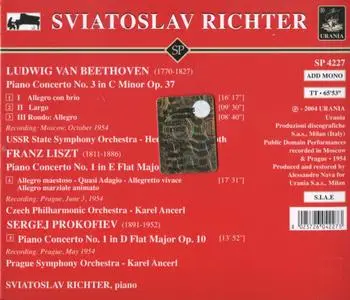 Sviatoslav Richter - Beethoven, Liszt, Prokofiev: Piano Concertos (2004)