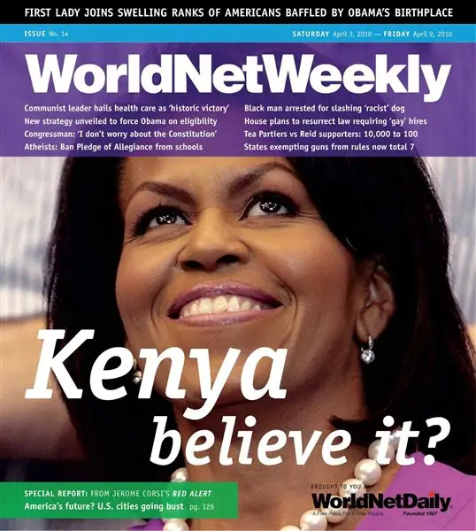 WorldNetWeekly - No.14 (3 April - 9 April 2010)