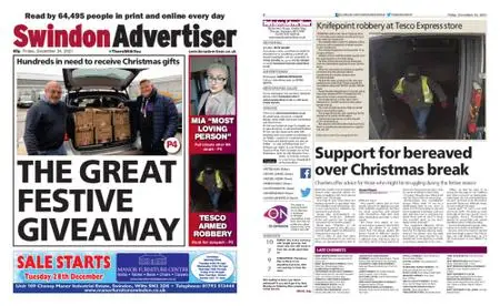 Swindon Advertiser – December 24, 2021