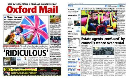 Oxford Mail – August 28, 2018