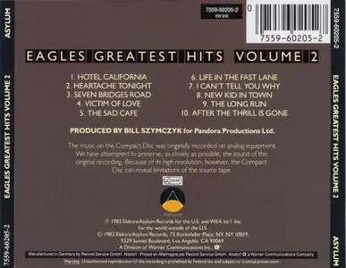 Eagles - Greatest Hits Volume 2 (1982) Re-up