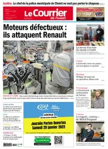 Le Courrier de l'Ouest Cholet – 25 janvier 2022