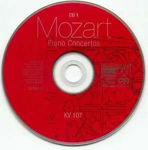 W.A. Mozart - Piano Concertos (Derek Han) [2005] [11 CDs] (Redbook Layer Hybrid SACD rip)