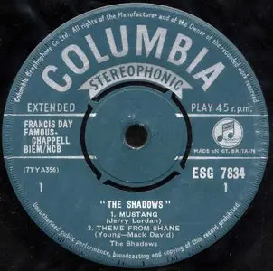 The Shadows - The Shadows (Columbia 1961) 24-bit/96kHz Vinyl Rip