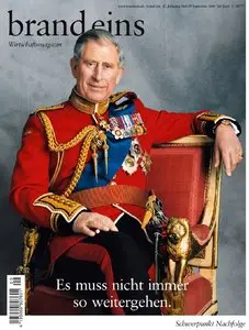 Brand Eins das Wirtschaftsmagazin No 09 2010