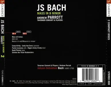 Andrew Parrott, Taverner Consort & Players - Bach: St. John Passion, Easter & Ascension Oratorios, Mass in B minor (2002)