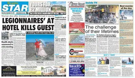 Shropshire Star Shrewsbury Edition – September 14, 2017