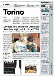 la Repubblica Torino - 13 Marzo 2018