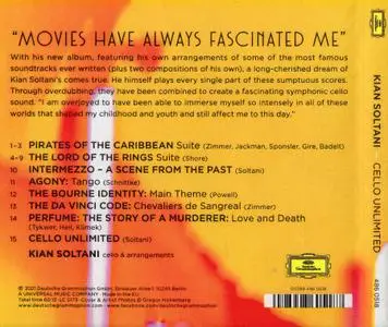 Kian Soltani - Cello Unlimited: Music by Hans Zimmer, Howard Shore, John Powell, Alfred Schnittke (2021)