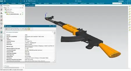 Siemens NX 2000 Build 4001 (NX 1980 Series)