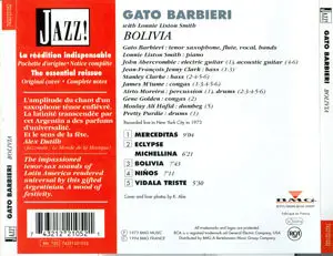Gato Barbieri - Bolivia (1973) [Jazz! 74321221052, 1994]