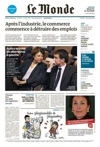 Le Monde du Mardi 21 Octobre 2014