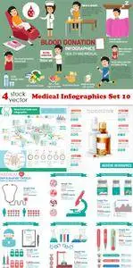 Vectors - Medical Infographics Set 10