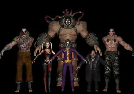 Batman Models - Arkham City & Asylum