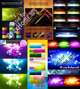 GraphicRiver Colorful Abstract Backgrounds Pack 6