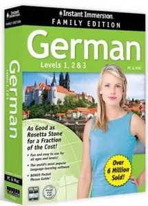 Instant Immersion German Family Edition Levels 1,2,3 (Audio CDs)