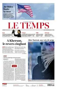Le Temps  - 10 November 2022
