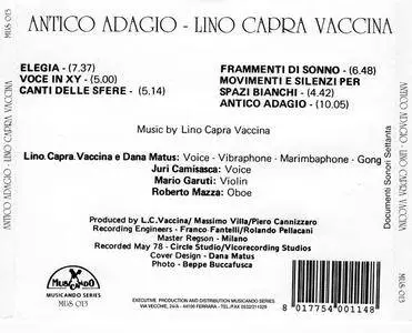 Lino Capra Vaccina - Antico Adagio (1978) {1995 Musicando}