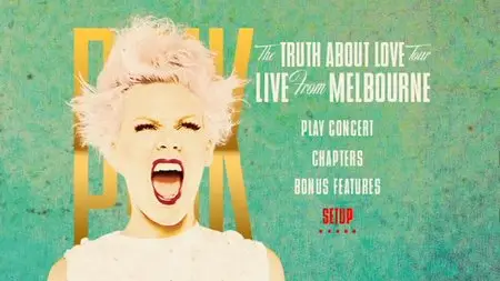 Pink - The Truth About Love Tour. Live From Melbourne (2013) [DVD] {RCA}