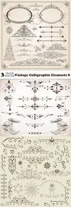 Vectors - Vintage Calligraphic Elements 8