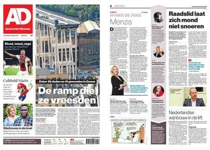 Algemeen Dagblad - Woerden – 15 augustus 2018